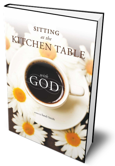 Sitting at the Kitchen Table with God by fiction author sandi smith book on death and grief religious book (8)