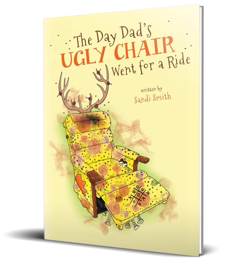 The Day Dad’s Ugly Chair Went for a Ride childrens adventure book, read aloud book for the family