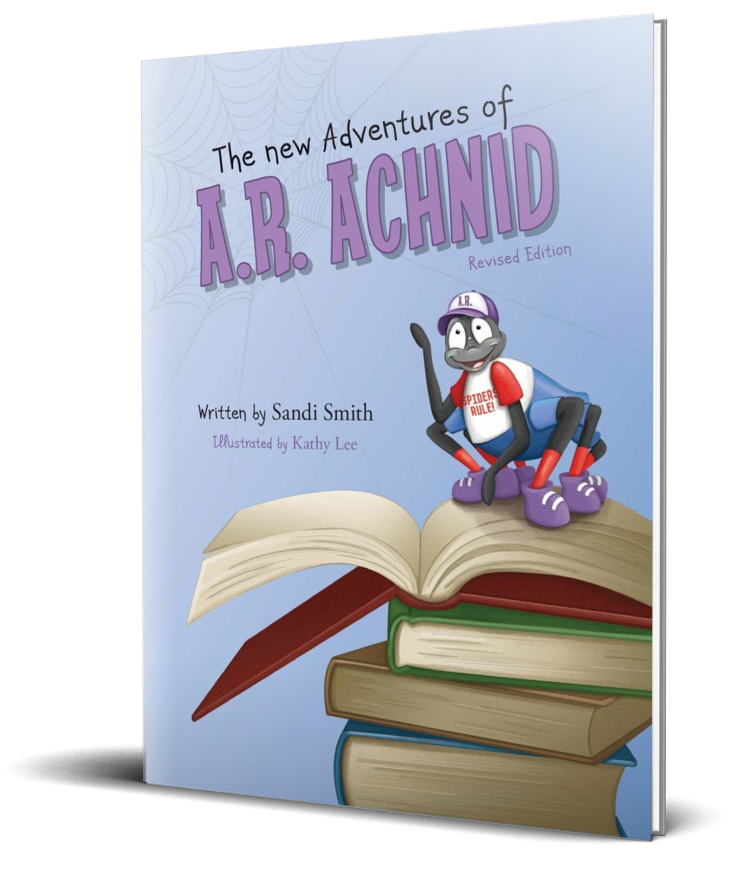 The New Adventures of A.R. Achnid by sandi smith childrens book spiders
