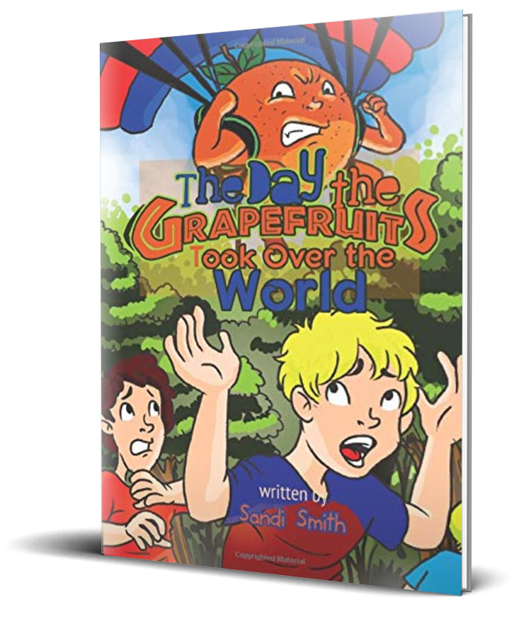 early reader book The Day the Grapefruits Took Over the World by author sandi smith (6)